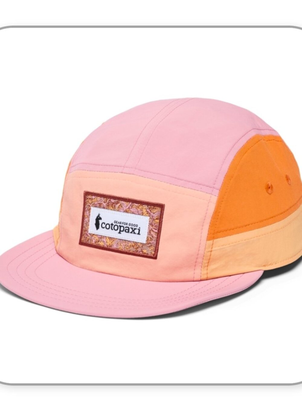 ISO Cotopaxi 5-panel Apricot Rose Hat